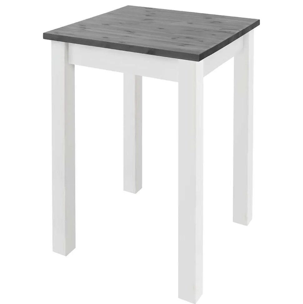 Moderner Tresentisch in Grau und Weiß - Mantryna