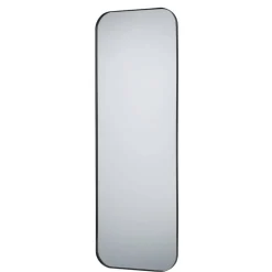 Moderner Wandspiegel 50x150 cm in Schwarz - Katralan
