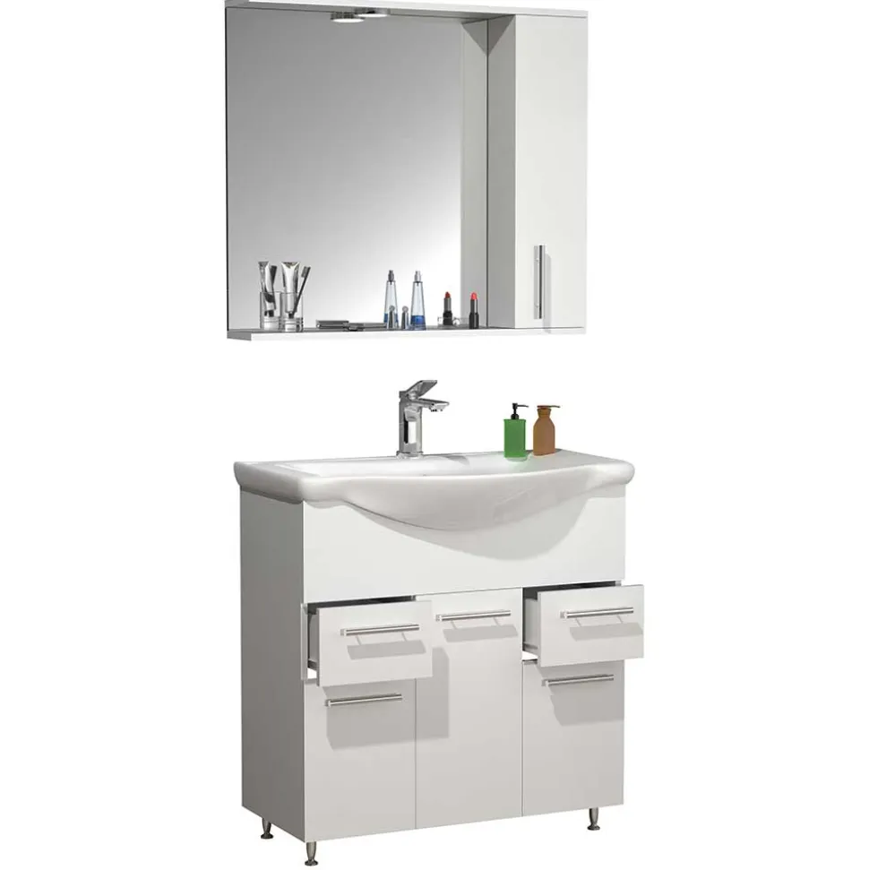 Moderner Waschplatz fürs Bad - Nancyssa (zweiteilig)