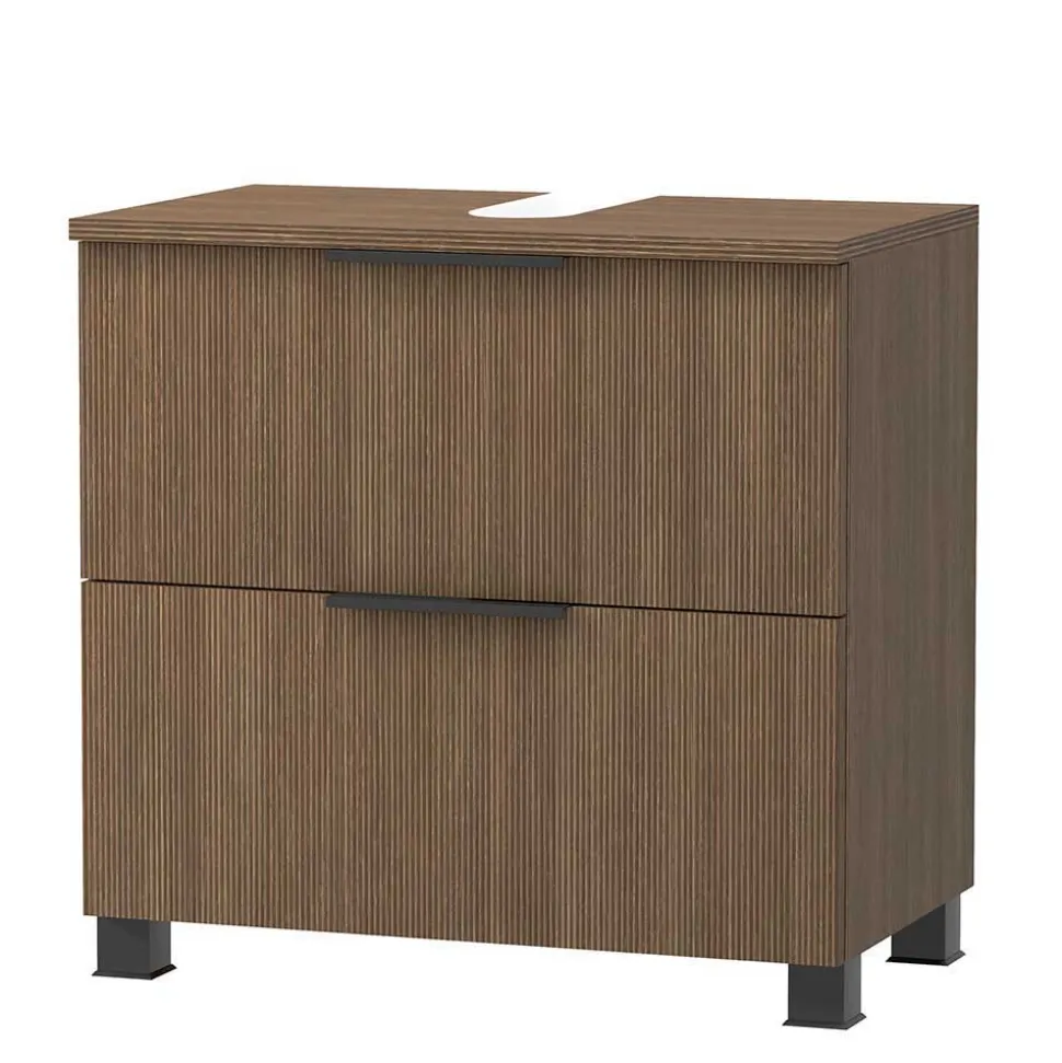 Modernes Badezimmer - Möbelset - Ucaida (vierteilig)