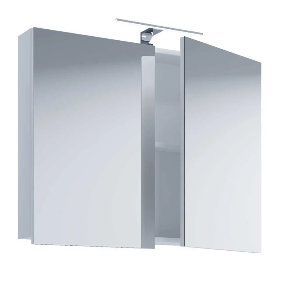 Modernes Badezimmer in Weiß - Ipsum (vierteilig)