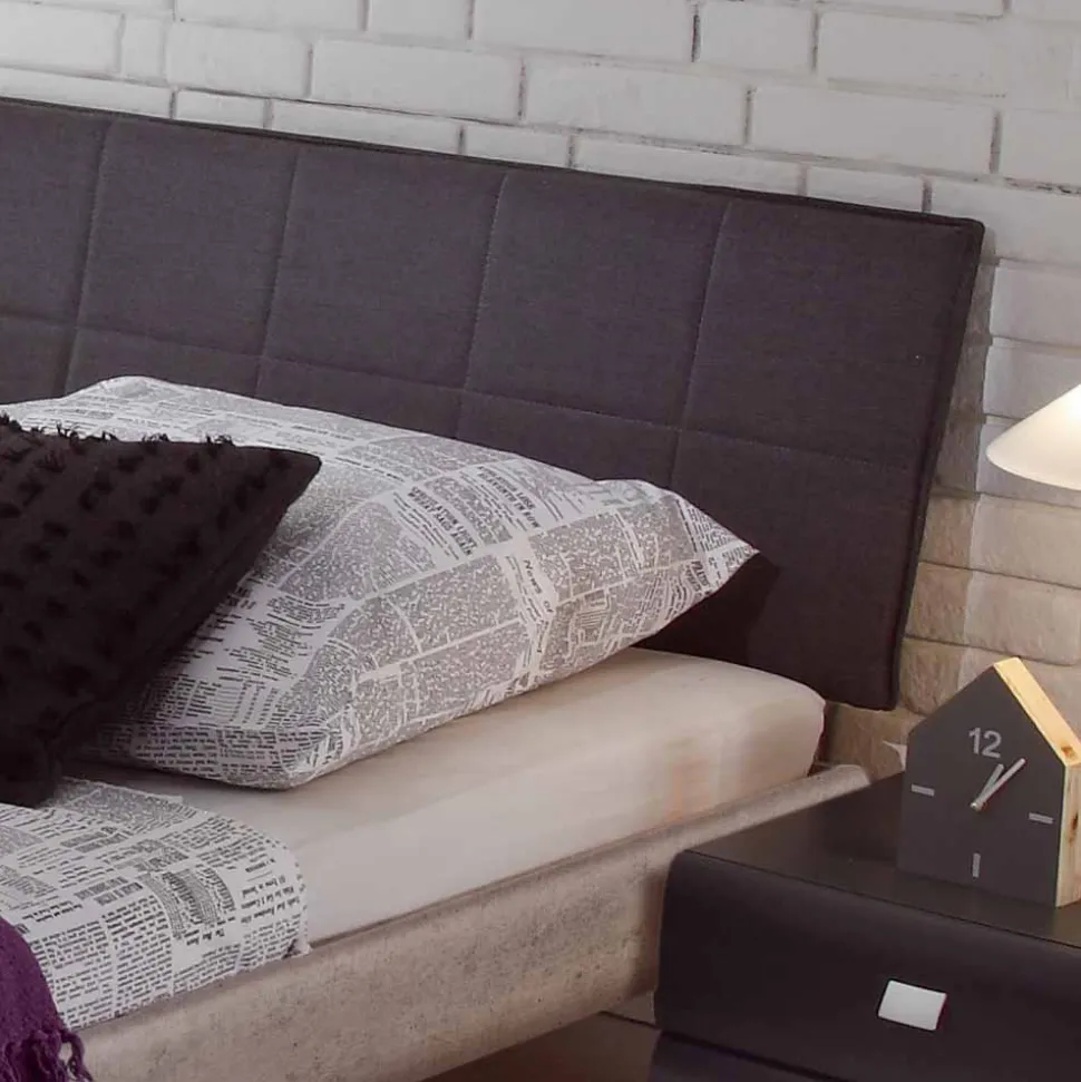 Modernes Bett Concista in Beton-Optik