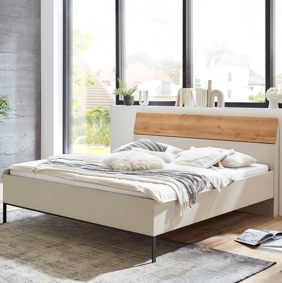Modernes Bettgestell mit 160 cm Breite - Kezmina