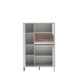 Modernes Highboard mit Glaseinsatz - Varzino