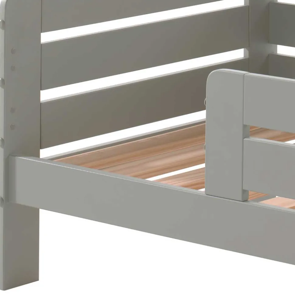 Modernes Kinderbett mit Rausfall-Schutz - 140x70 - Naosa