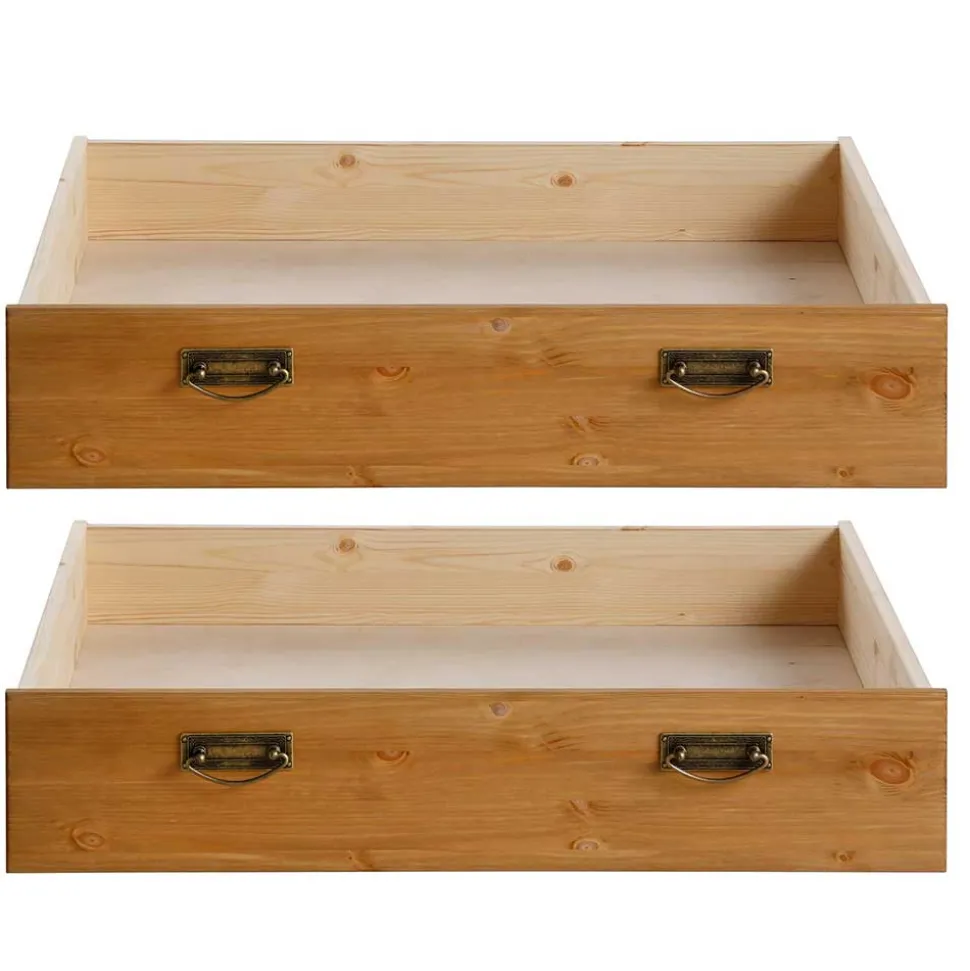 Modernes Landhausbett aus Kiefer - Inhusa