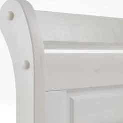 Modernes Landhausbett in Weiß - Kazanova