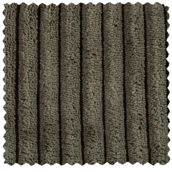 Modernes Modulsofa Ecke in Blassgrün Cord - Praggio