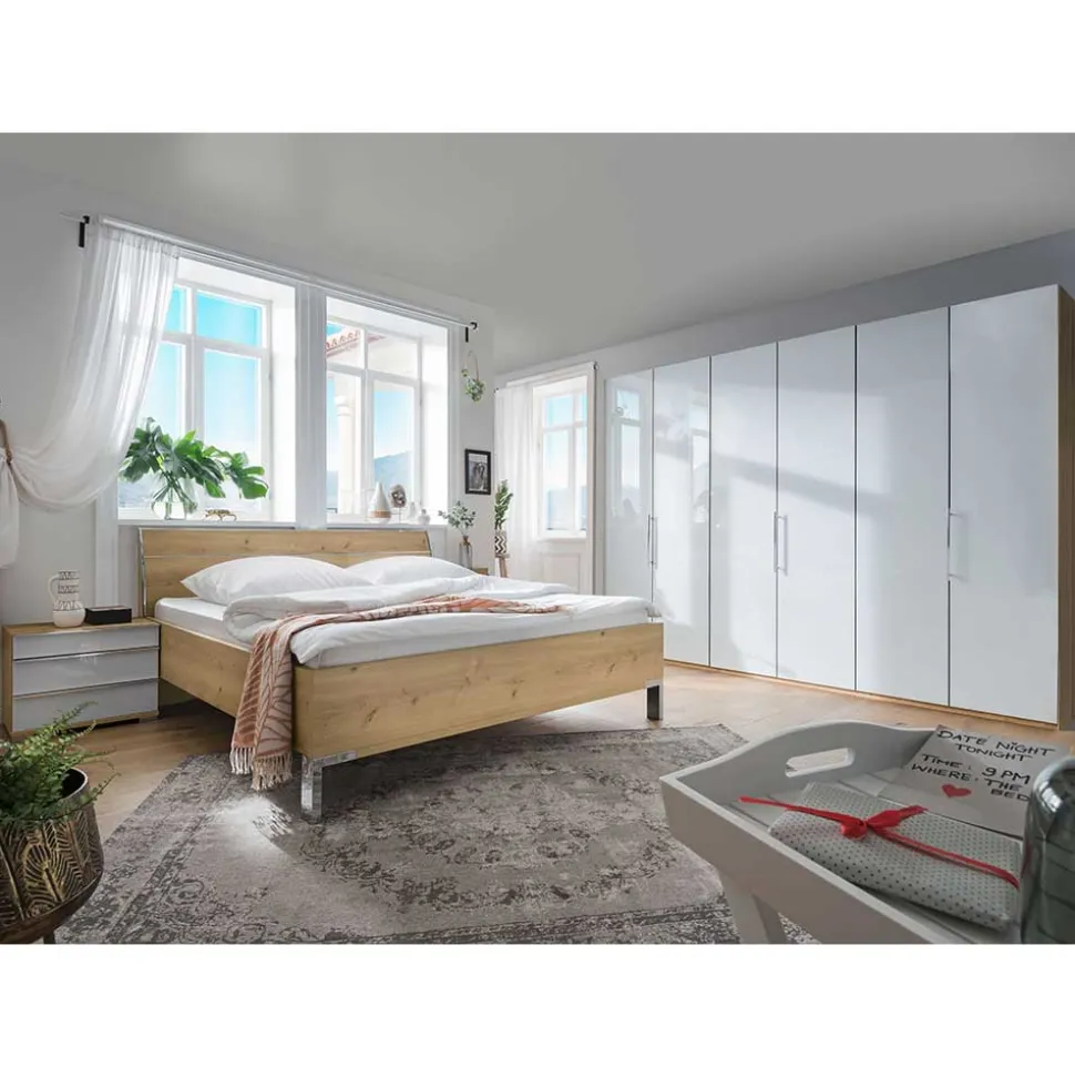 Modernes Schlafzimmer Set - Nuetran (vierteilig)