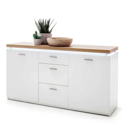 Modernes Sideboard mit LED Beleuchtung - Nusenia