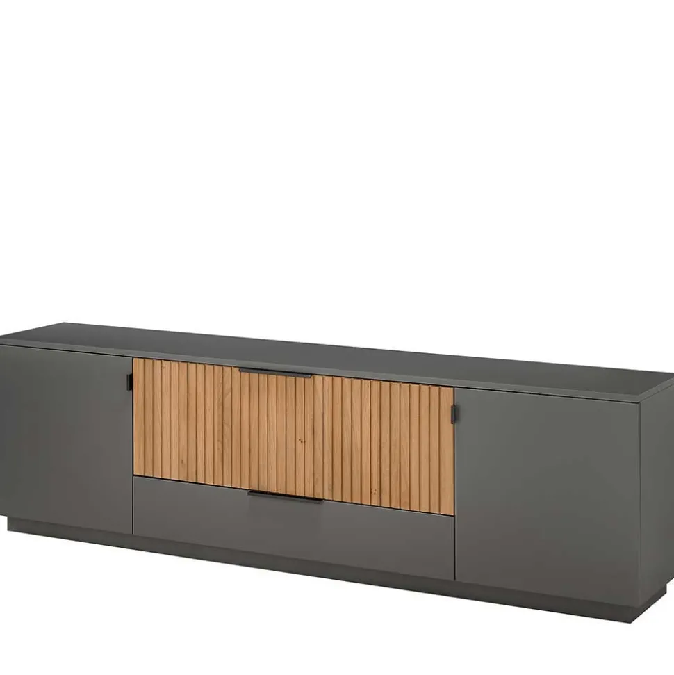 Modernes TV Board mit zwei Schubladen & Türen - Cruzca