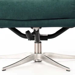 Modernes TV Sessel Set mit Fußhocker - Trapani (zweiteilig)