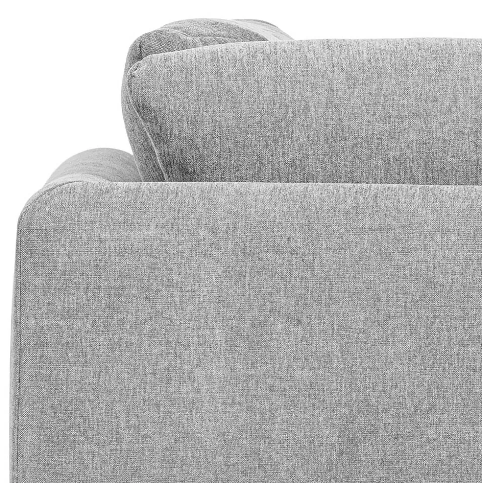 Modulares Sofa Eckelement in Hellgrau - Horedion