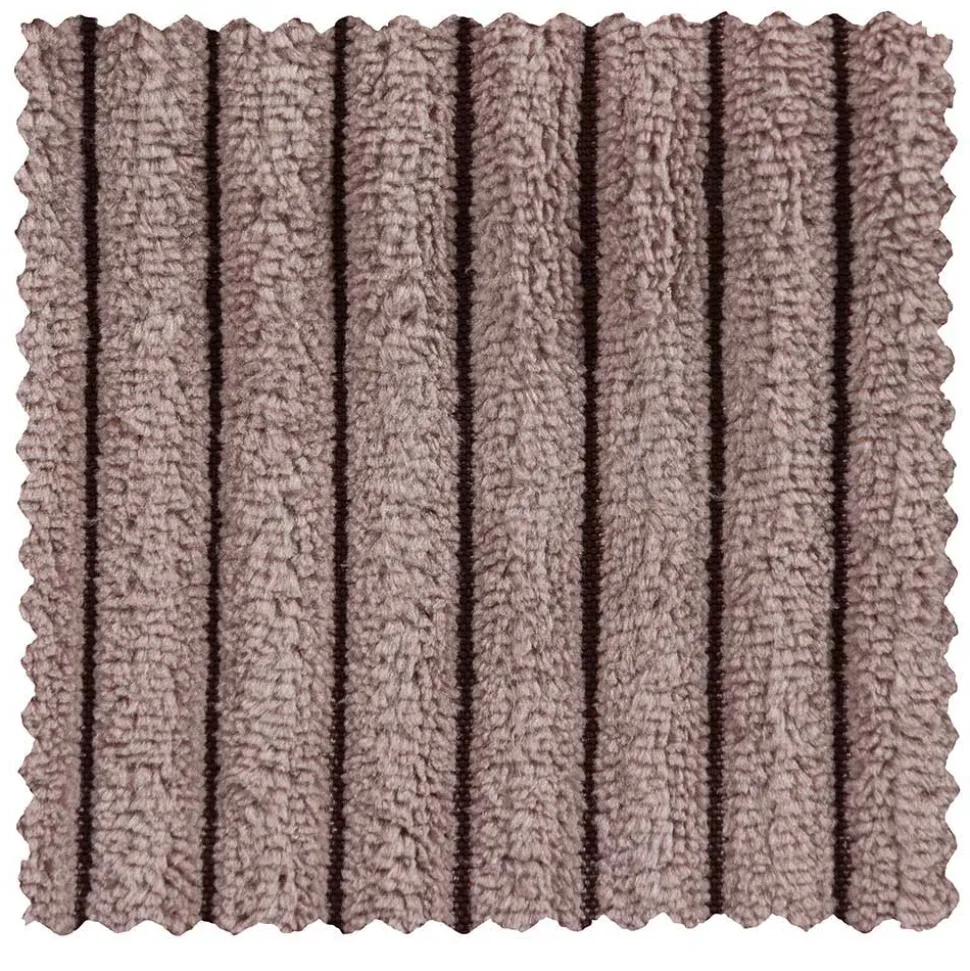 Modulcouch Eckelement in Mauve Cordbezug - Samorah