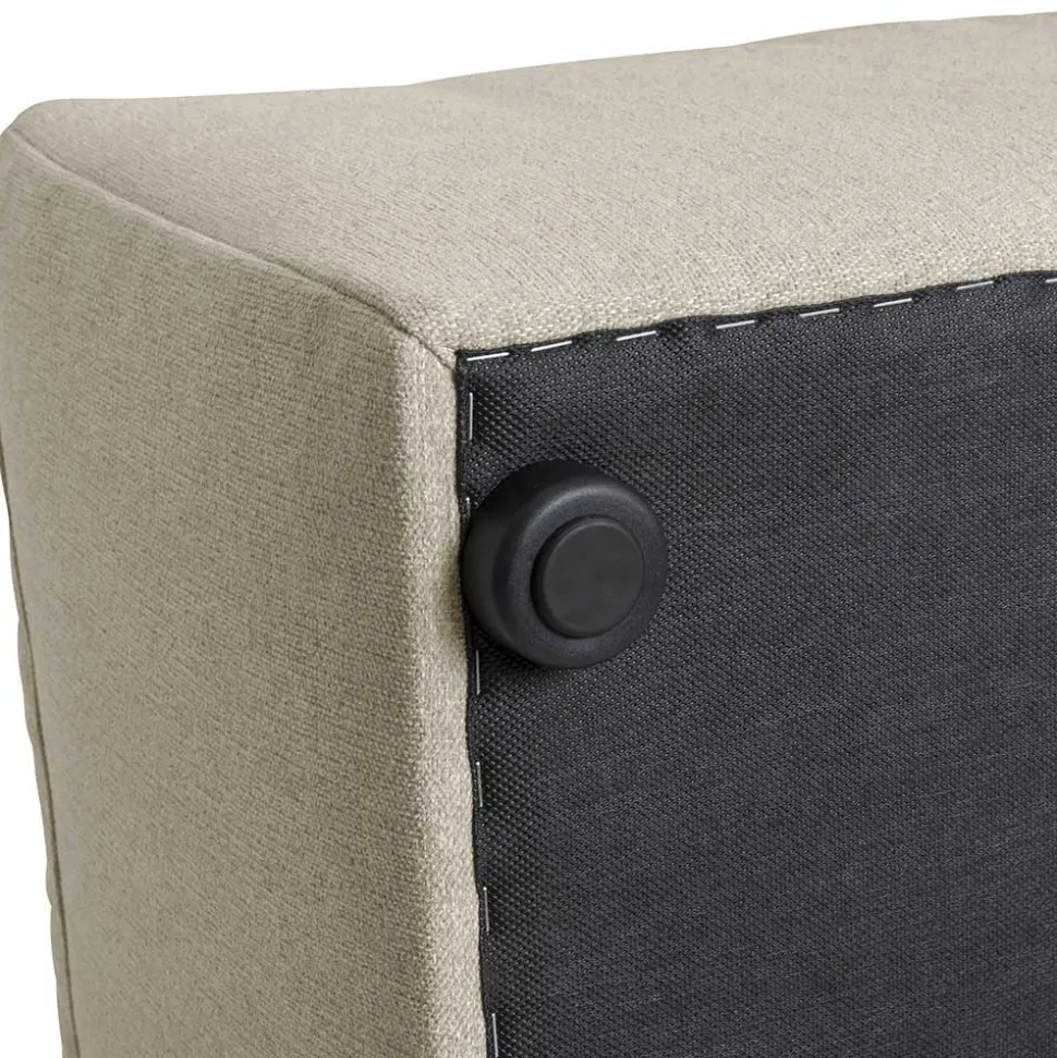 Modulsofa Eckelement in Cremeweiß - Tembreno