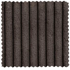 Modulsofa Eckteil aus Cord Graubraun - Vita