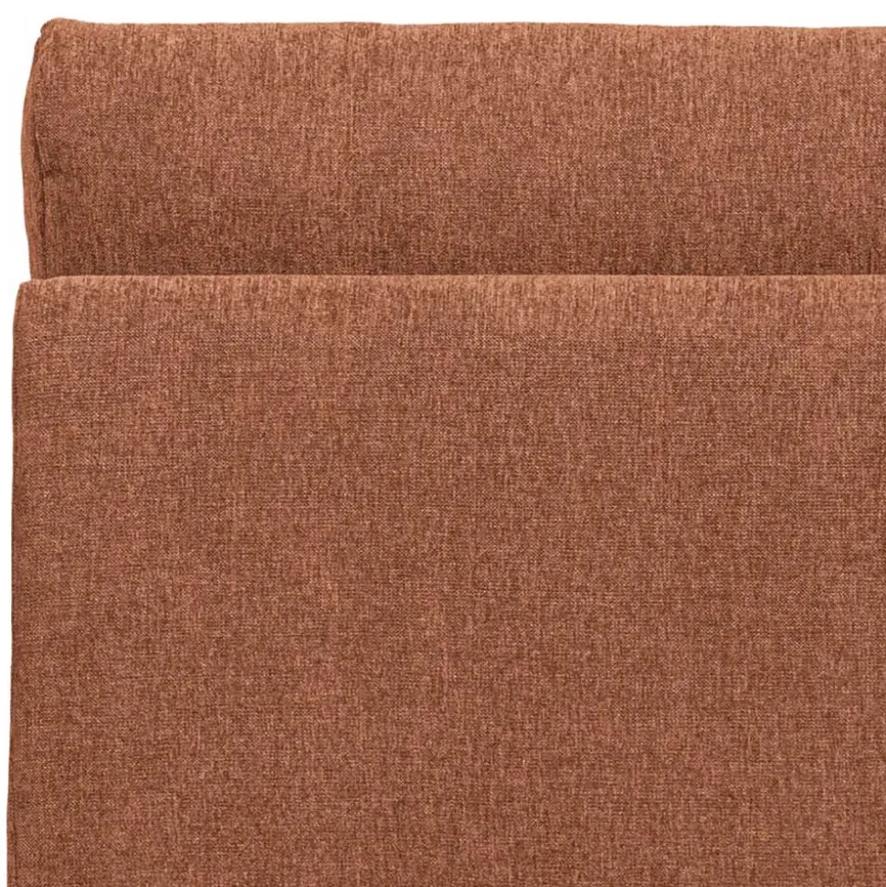 Modulsofa Element in Rost Braun Chenille - Brixx