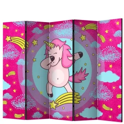 Motiv Paravent Tanzendes Einhorn Dab - Loho