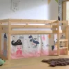 Märchen Hochbett aus Kiefernholz - Stipendia