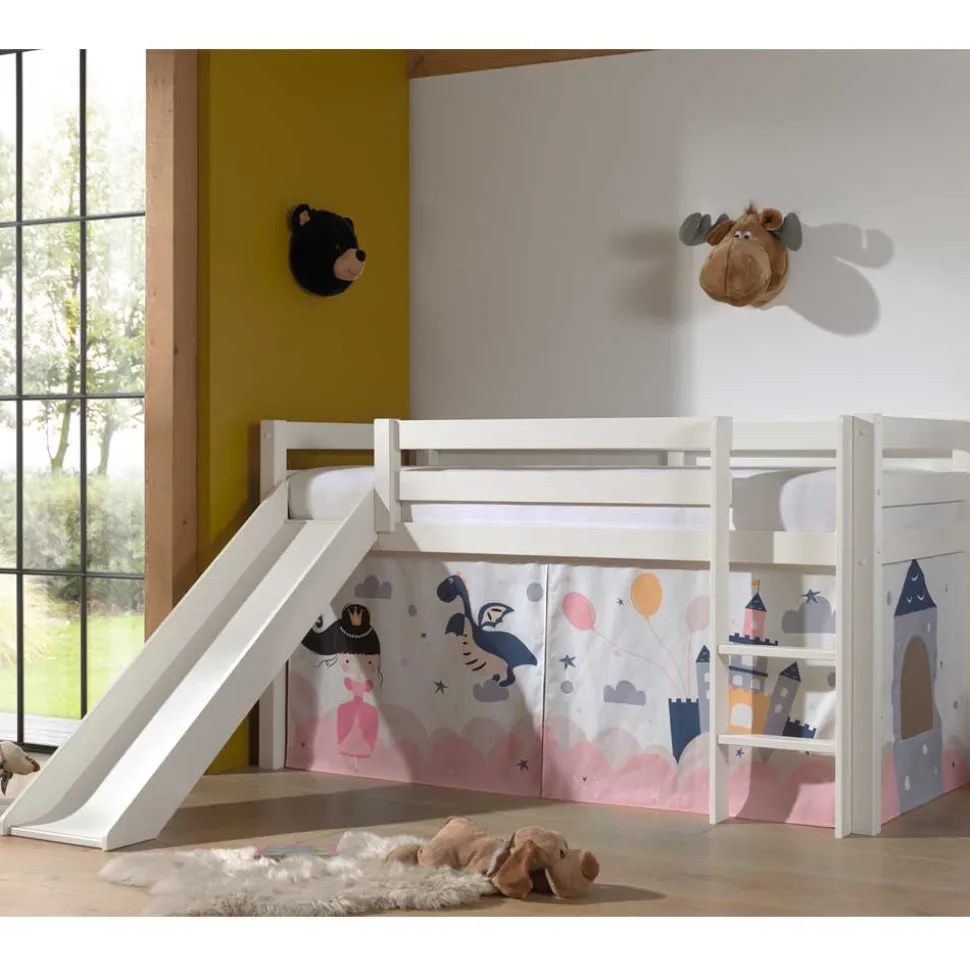 Märchen Spielbett Prinzessin Schloss & Drache - Cuasano