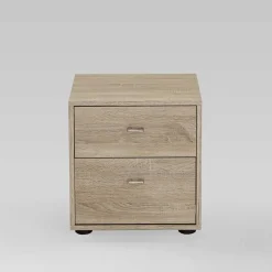 Nachtisch Kommode Melvue in Eiche Sägerau