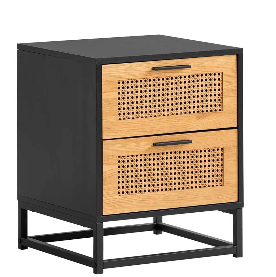 Nachtkommode in Natur und Schwarz - Around