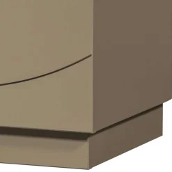 Nachtschrank aus Kiefer in Schlammfarben - Ophra
