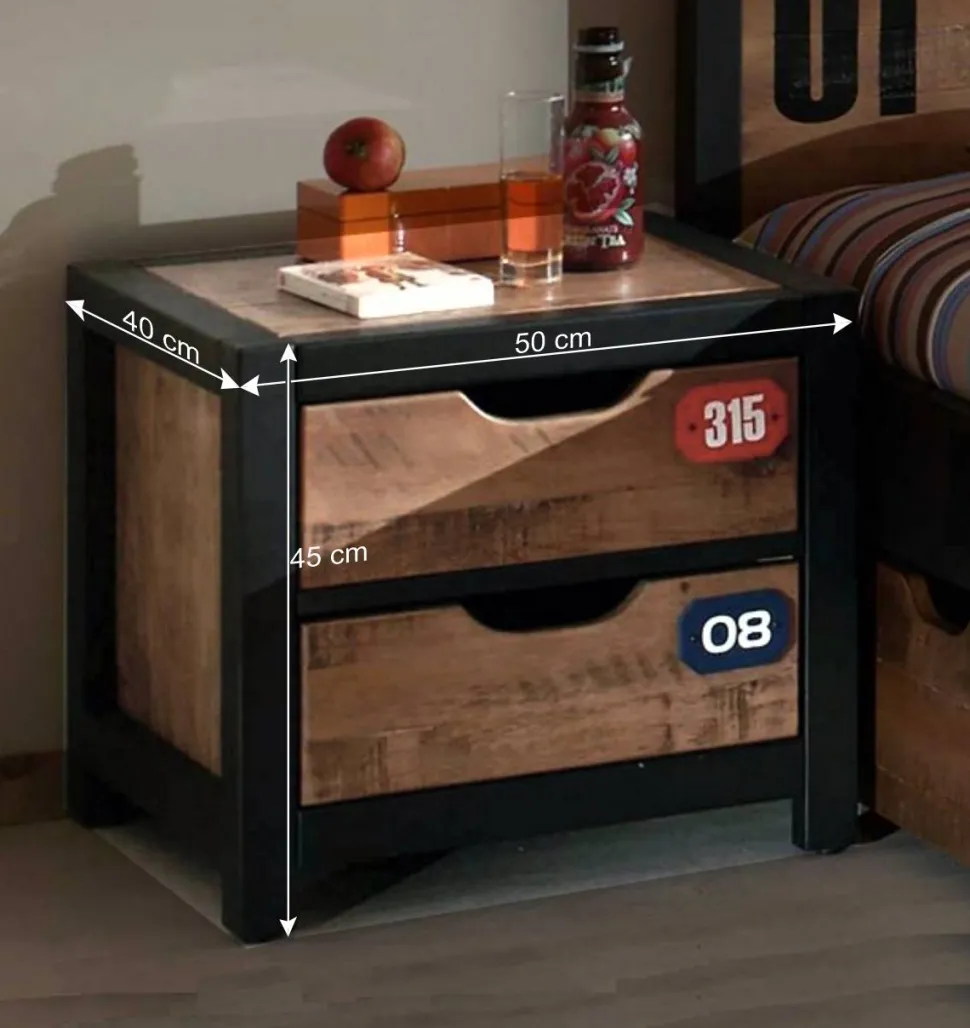 Nachttisch Krefos für Jugendzimmer