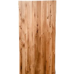 Naturkante Holztisch Wildeiche mit X Füßen - Ascolano