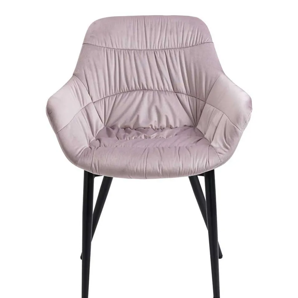 Naturkantentisch und Armlehnenstühle - Norian (fünfteilig)