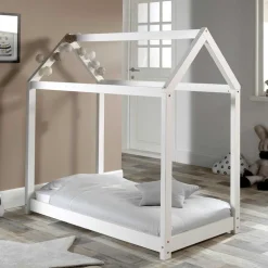 Niedriges Kinderbett im Hausdesign - Racing