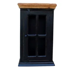 Oberschrank Sentiments in Schwarz