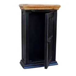 Oberschrank Sentiments in Schwarz