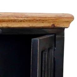 Oberschrank Sentiments in Schwarz