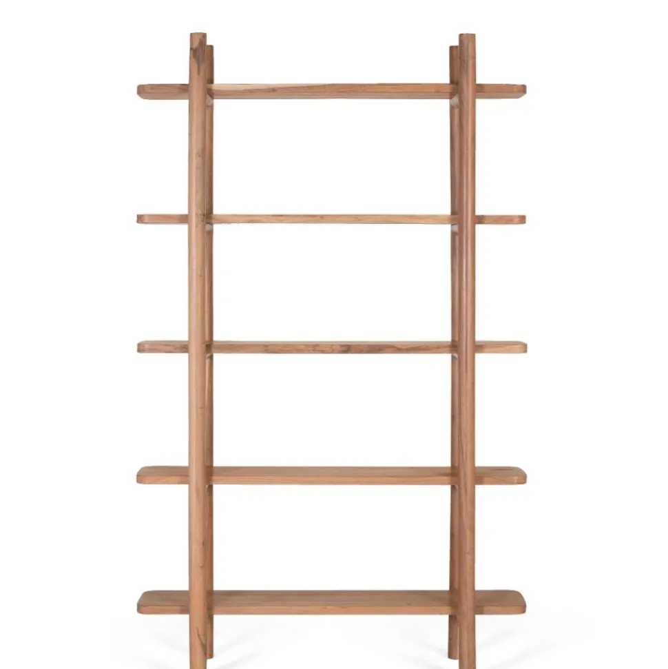 Offenes Bücherregal aus Akazienholz - Kerbea
