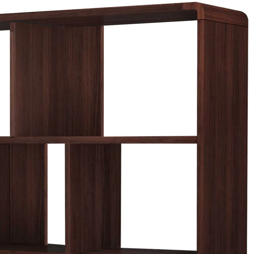 Offenes Regal in Walnuss Holzoptik - Pastilla