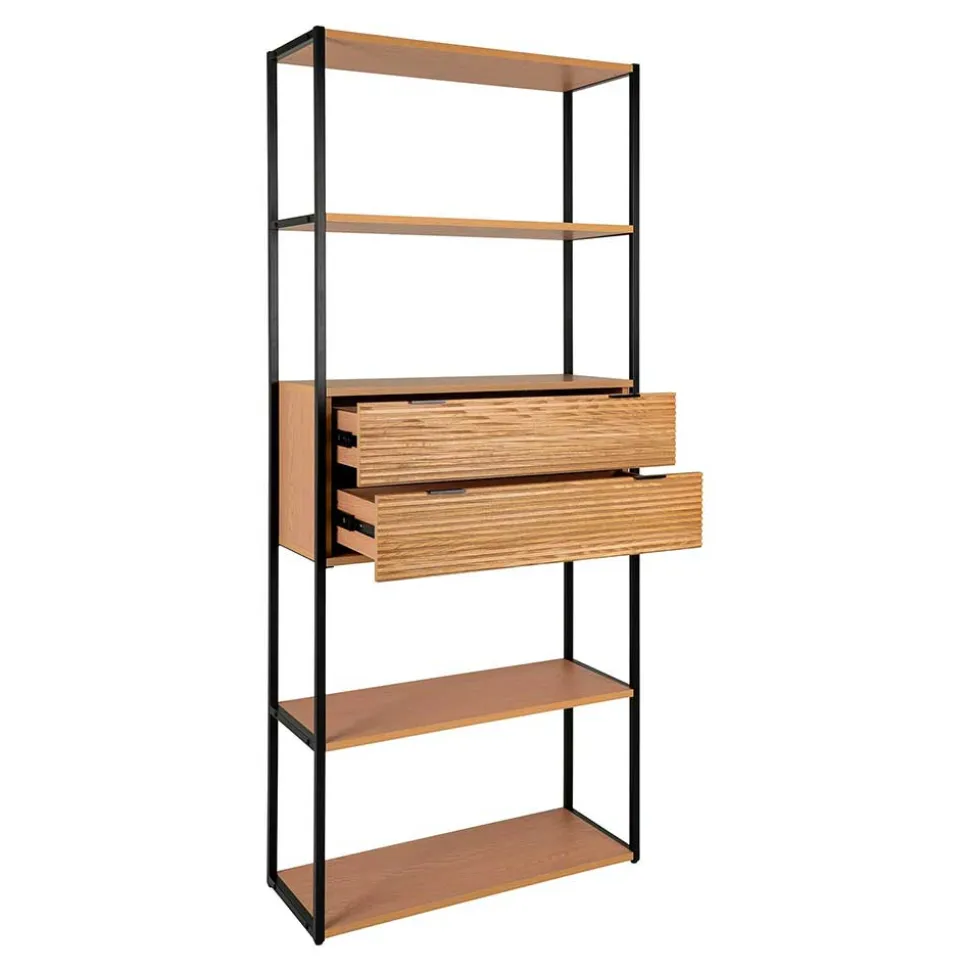 Offenes Regal mit vier Fächern - Lennilia