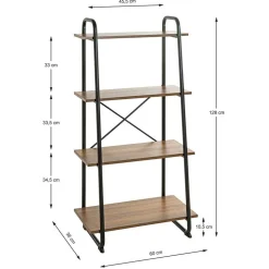 Offenes Standregal in modernem Design - Danar