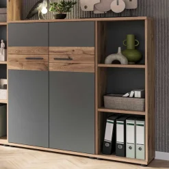 Office Aktenregal mit drei Fächern - Lucios