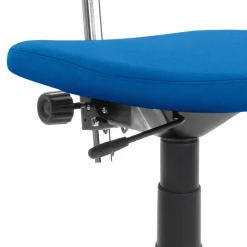 Office Drehstuhl in Blau Kunstleder - Marocana