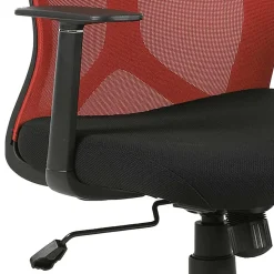 Office Drehstuhl in Rot und Schwarz - Fancys