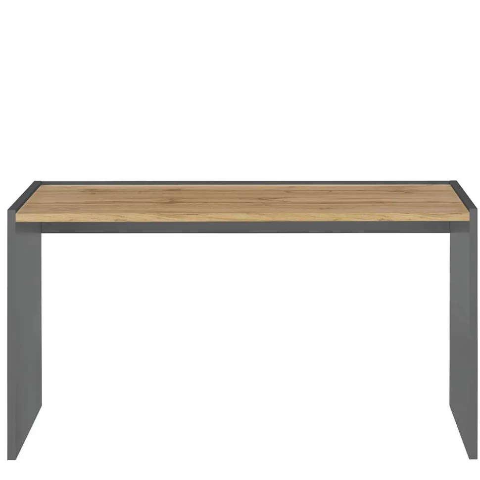 Office Schreibtisch & Regal - Ahilav (zweiteilig)