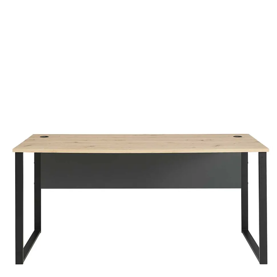 Office Schreibtisch mit Kabeldurchlass - Kuetra