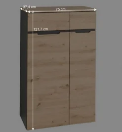 Officemöbel Komplettset modern - Kuetra (achtteilig)