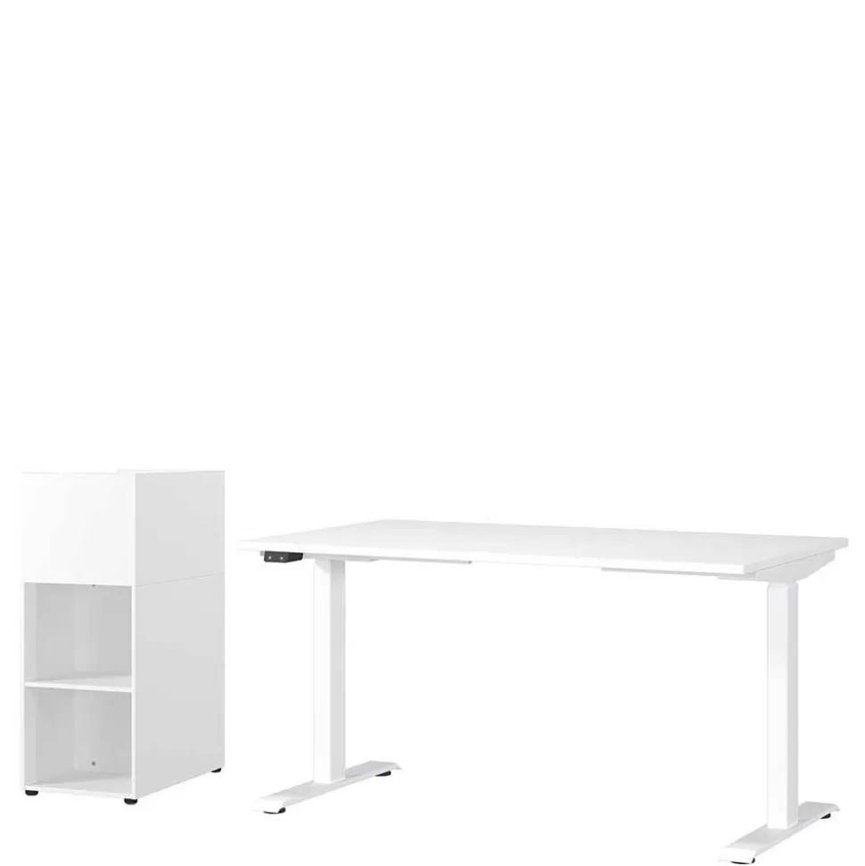 Officetisch und Raumteiler Set - Sparkle (zweiteilig)