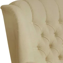 Ohrenbackensessel im Chesterfield Look - Horizonte