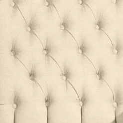 Ohrensessel in Beige und Nussbaum - Fakt