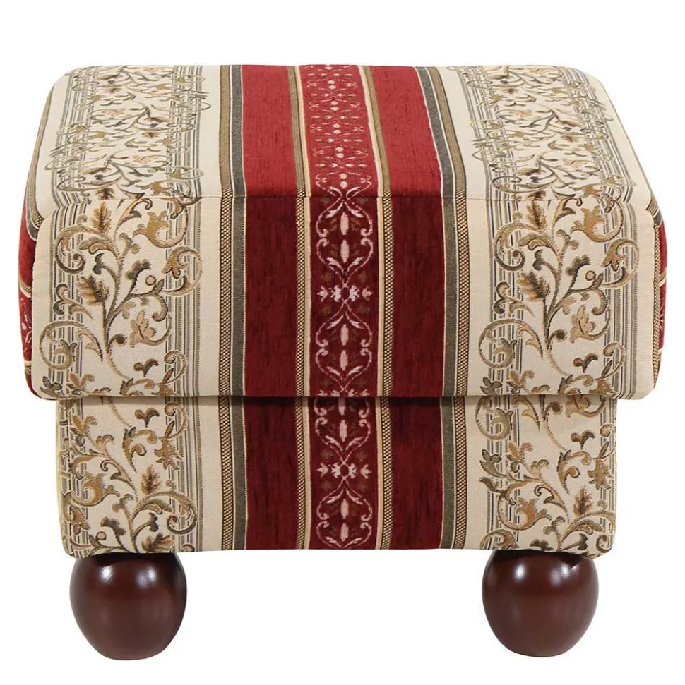 Ohrensessel mit Streifen und Ornamenten - Basento