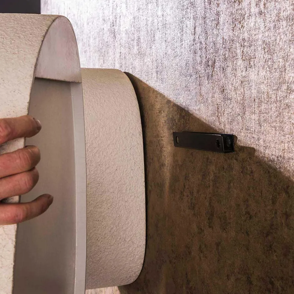 Organisches Hängeregal aus Marmorkomposit - Mayo