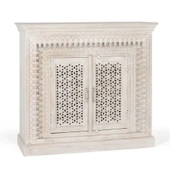 Orient Style Kommode aus Mangoholz White Wash - Capo